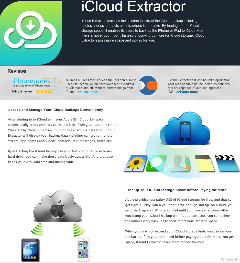 iCloud Extractor for Mac Discount Coupon Code iCloud Extractor for Mac Discount Coupon Code