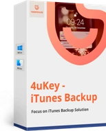 84% Off - Tenorshare 4uKey iTunes Backup Coupon Code