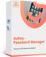 86% Off - Tenorshare 4uKey Password Manager Coupon Code